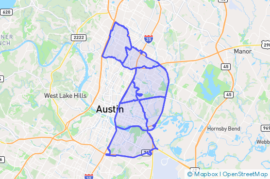 Service Area Map