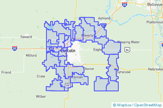 Service Area Map