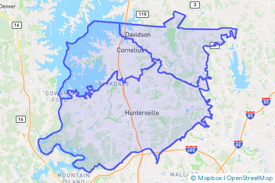 Service Area Map