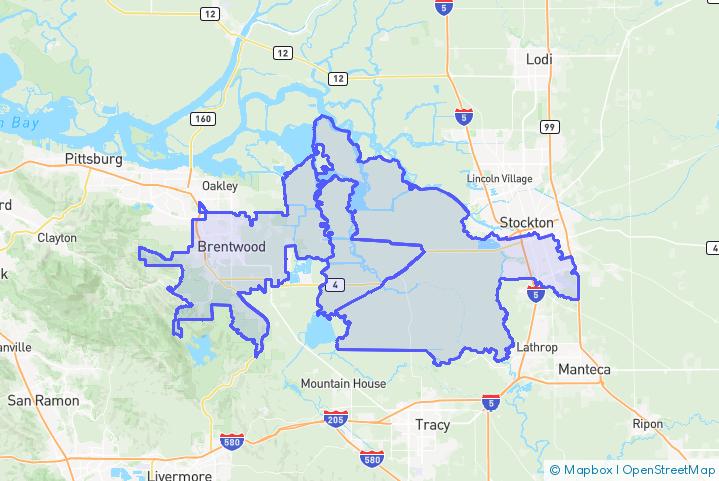 Service Area Map