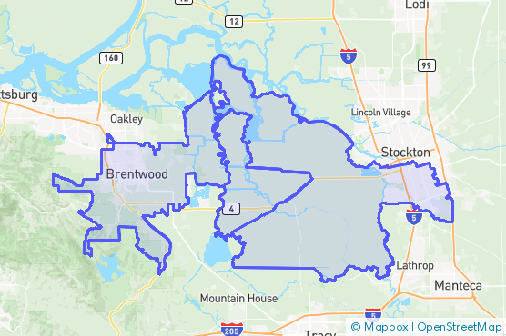 Service Area Map