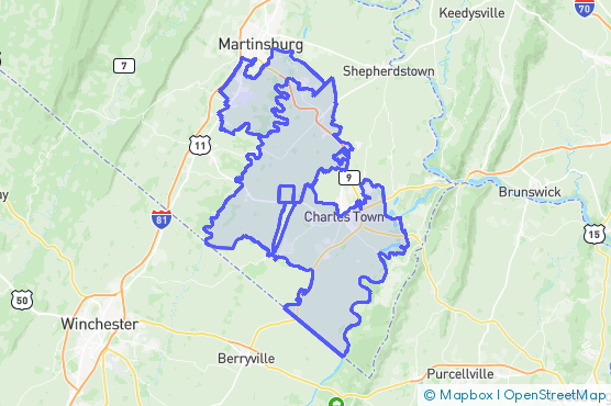 Service Area Map