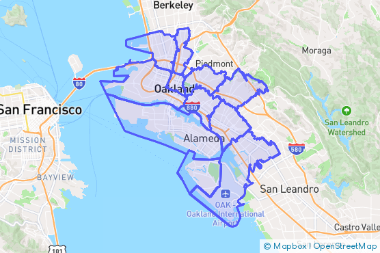 Service Area Map