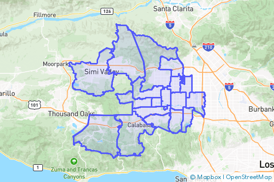 Service Area Map