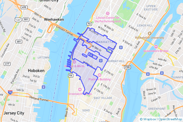 Service Area Map