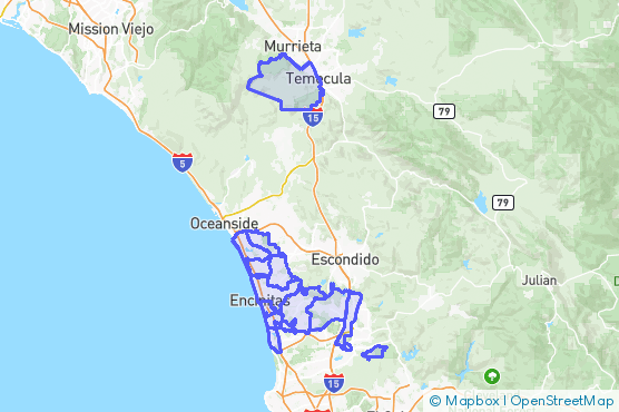Service Area Map