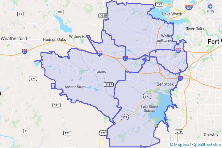 Service Area Map