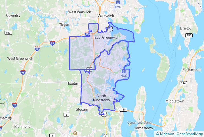 Service Area Map