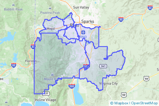Service Area Map