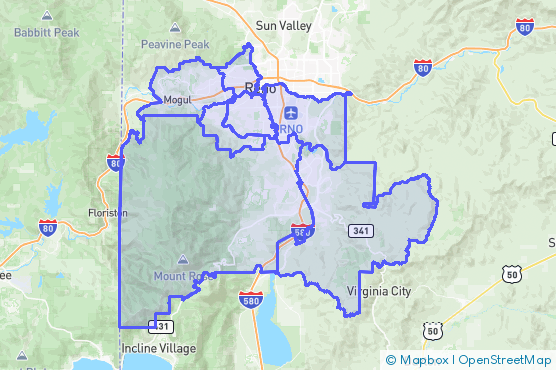 Service Area Map