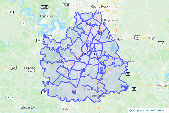Service Area Map