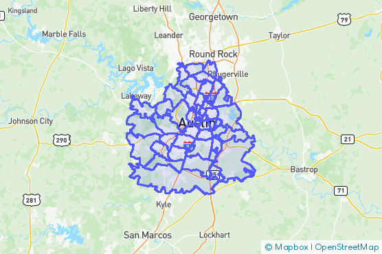 Service Area Map