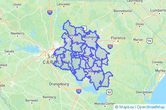 Service Area Map
