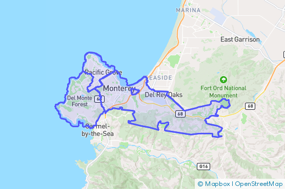 Service Area Map