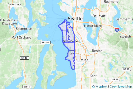 Service Area Map