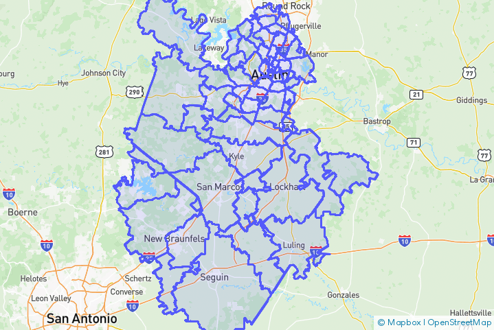 Service Area Map