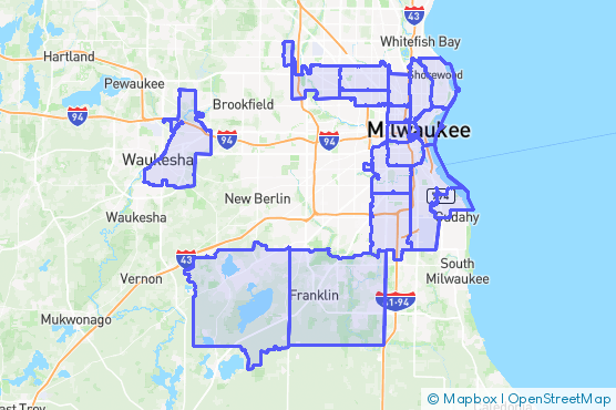 Service Area Map