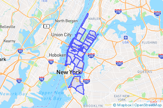 Service Area Map