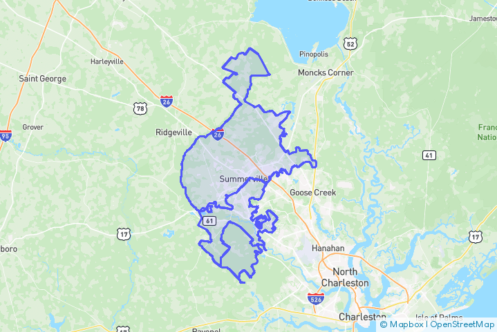 Service Area Map