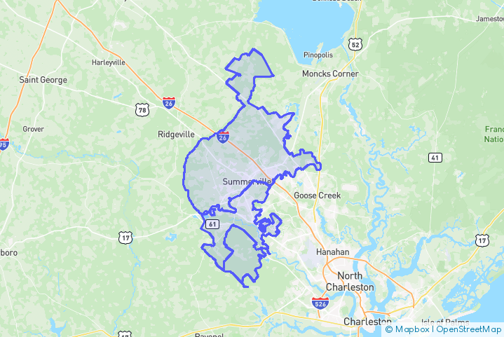 Service Area Map