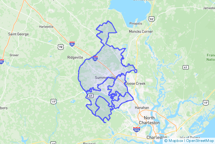 Service Area Map
