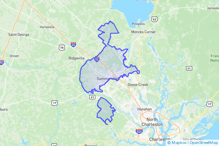 Service Area Map