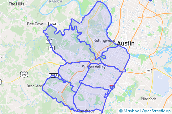 Service Area Map