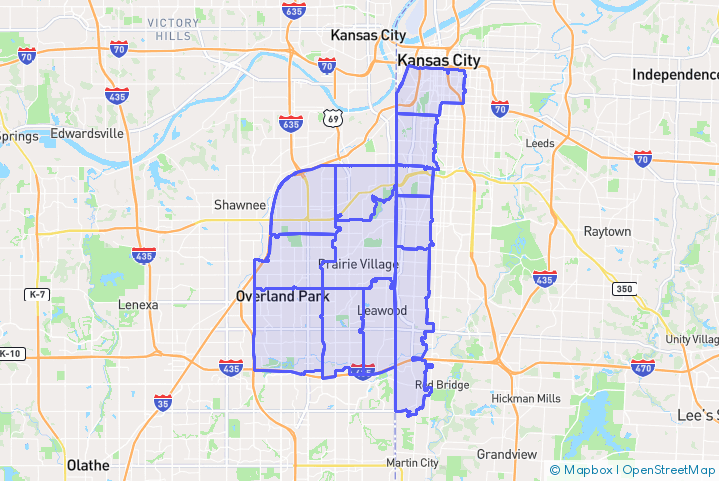 Service Area Map