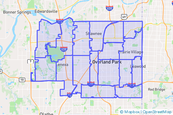 Service Area Map
