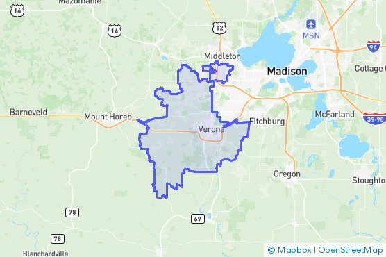 Service Area Map