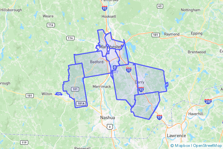 Service Area Map