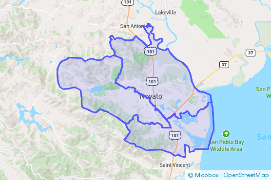 Service Area Map