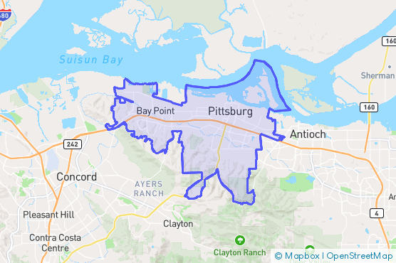 Service Area Map