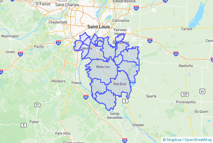 Service Area Map