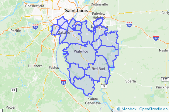 Service Area Map