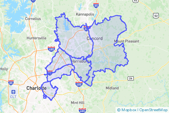 Service Area Map