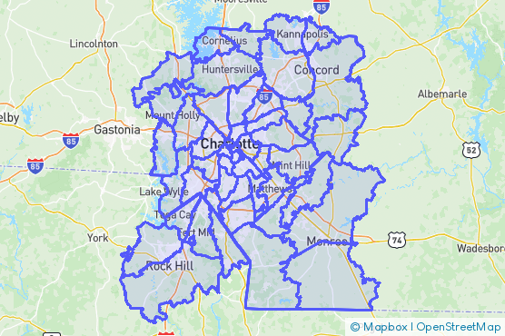 Service Area Map