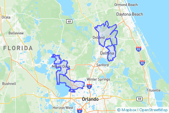 Service Area Map