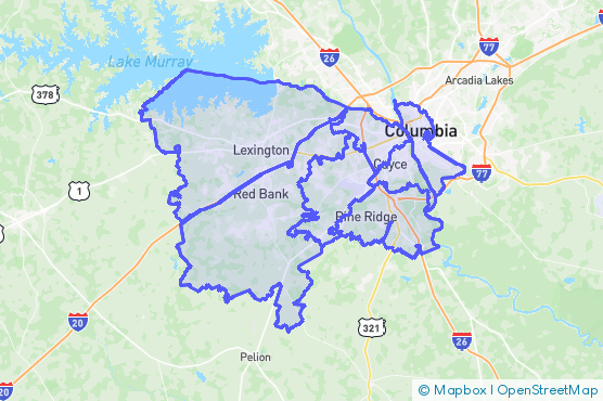 Service Area Map