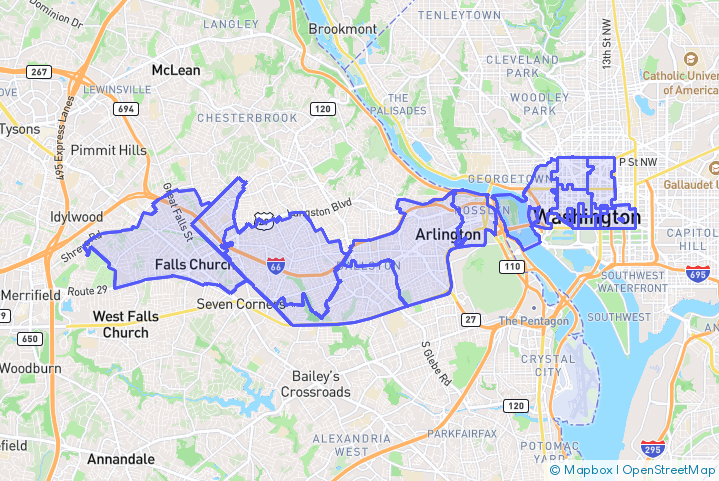 Service Area Map