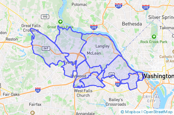 Service Area Map