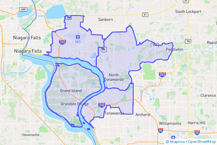 Service Area Map