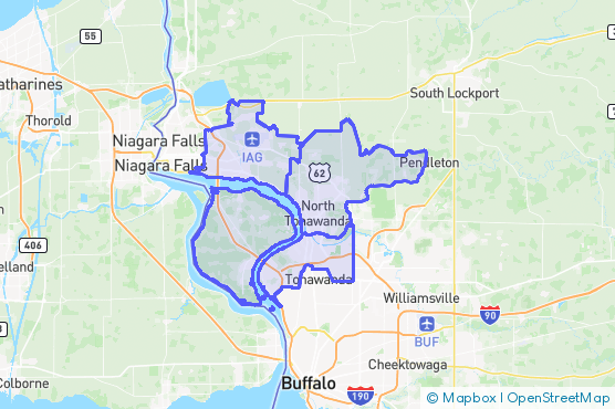 Service Area Map