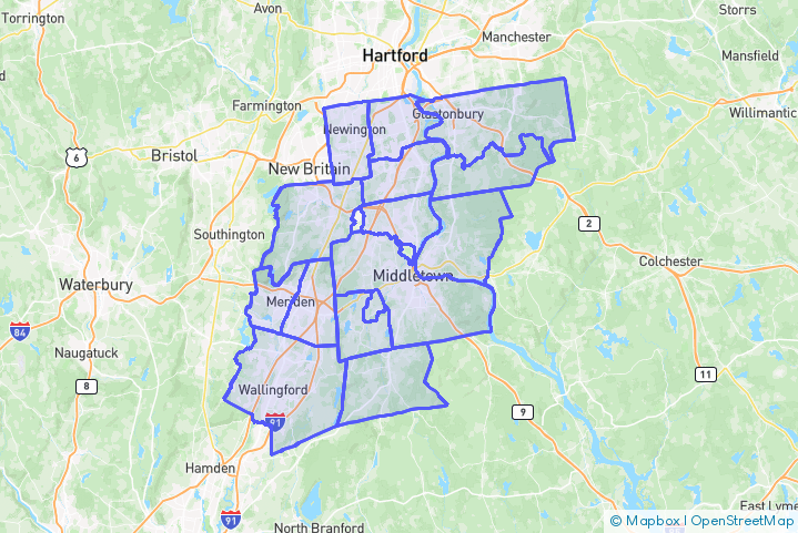 Service Area Map