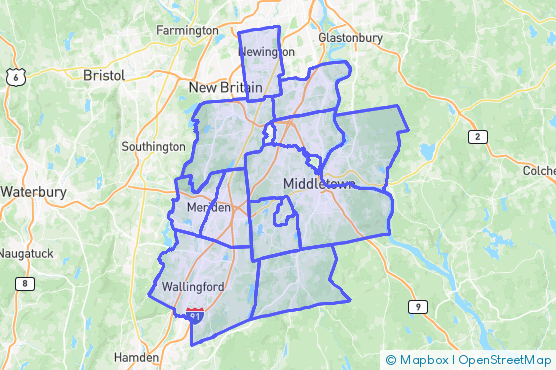 Service Area Map