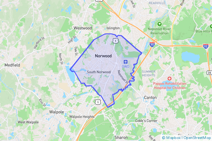 Service Area Map