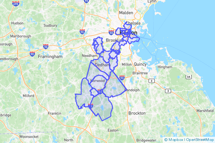 Service Area Map