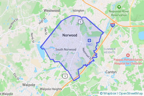 Service Area Map