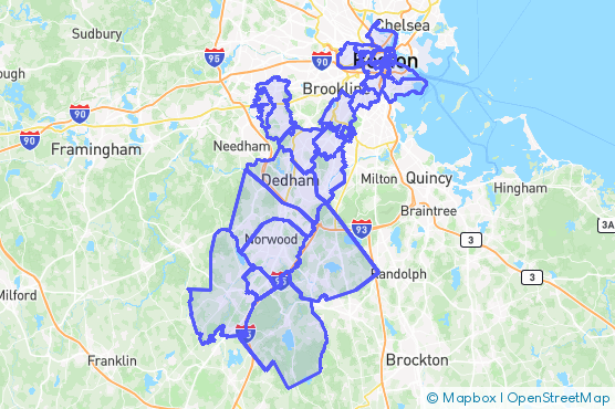 Service Area Map