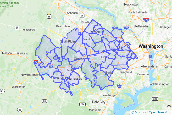 Service Area Map